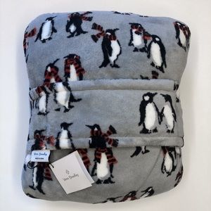 Vera Bradley Fleece Travel Blanket | Penguin | NWT